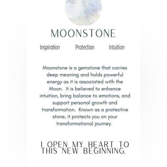 Necklace STUNNING Moonstone Necklace AAA Genuine Blue Fire Moonstone Beaded - Picture 12 of 12